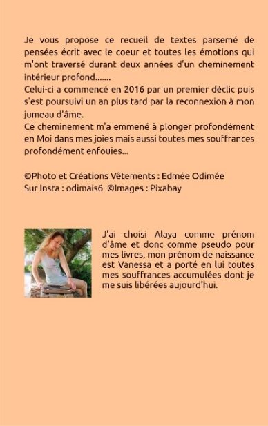 Livre recueil de textes Alaya FJ